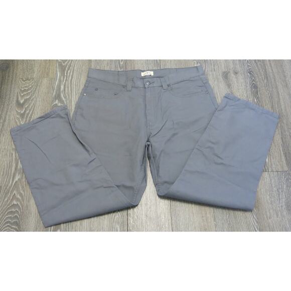 BLUE MOUNTAIN *NWT* Canvas Work Uniform Pants Size 38x30 Men's Relaxed Fit Gray - Picture 9 of 9
